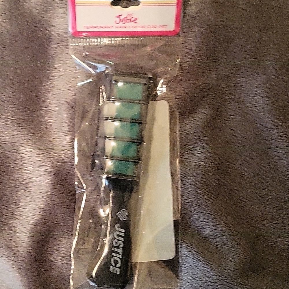 NWT Justice pet Hair dye new green